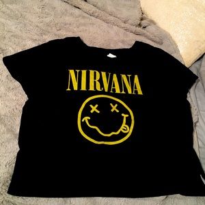 Nirvana crop top